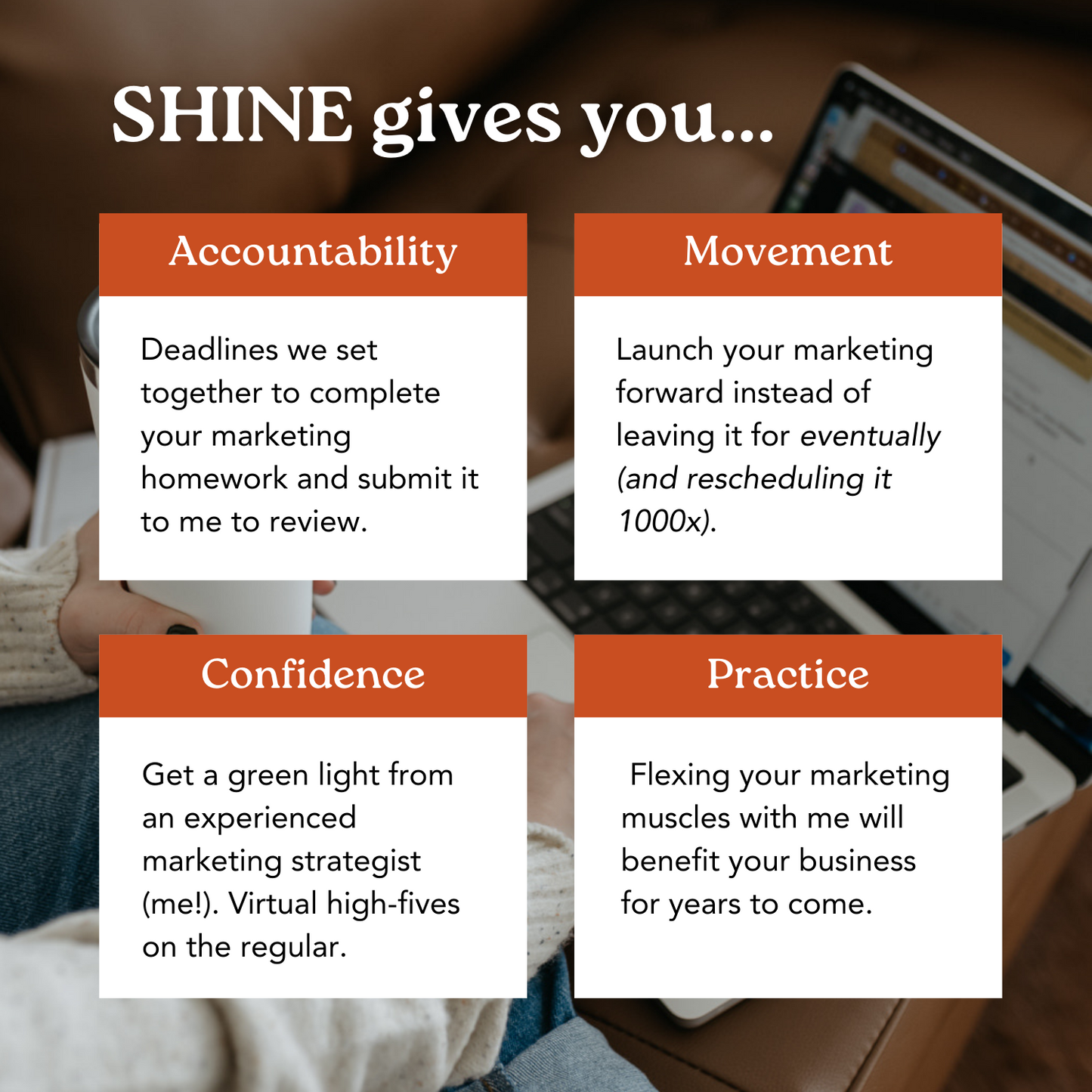 SHINE Done-With-You Marketing