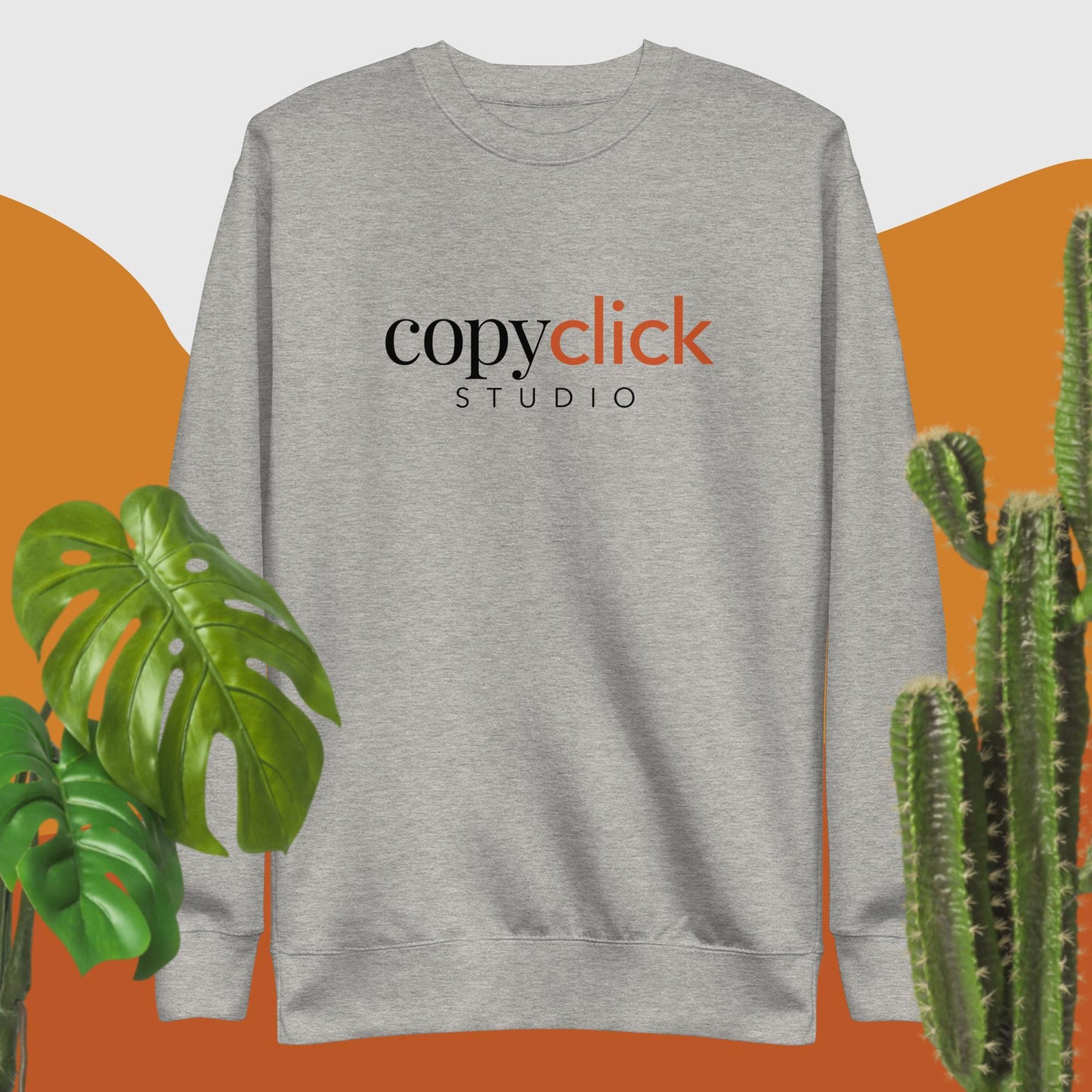 CopyClick Unisex Premium Crewneck Sweatshirt