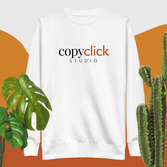 CopyClick Unisex Premium Crewneck Sweatshirt
